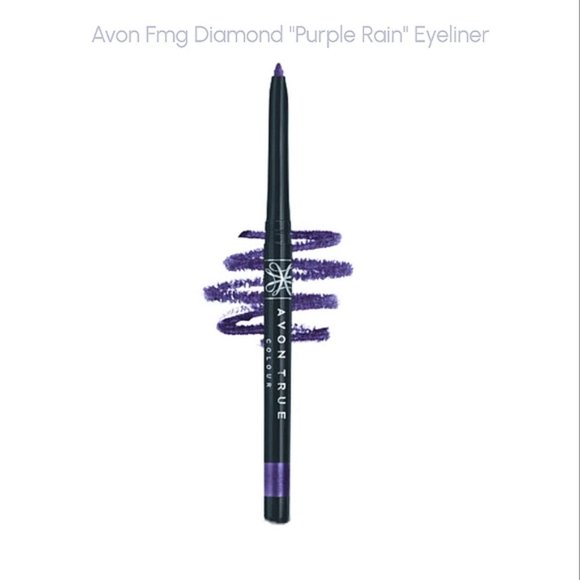 AVON FMG Diamond Eyeliner- Glimmer "Purple Rain" Easy Glide - Picture 1 of 5